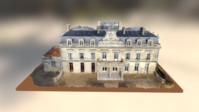 Château Tayac en Gironde 3D Model