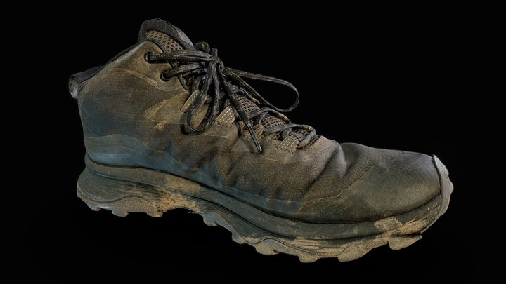 Merrell Men's Moab Speed Mid GORE-TEX® 3D Model