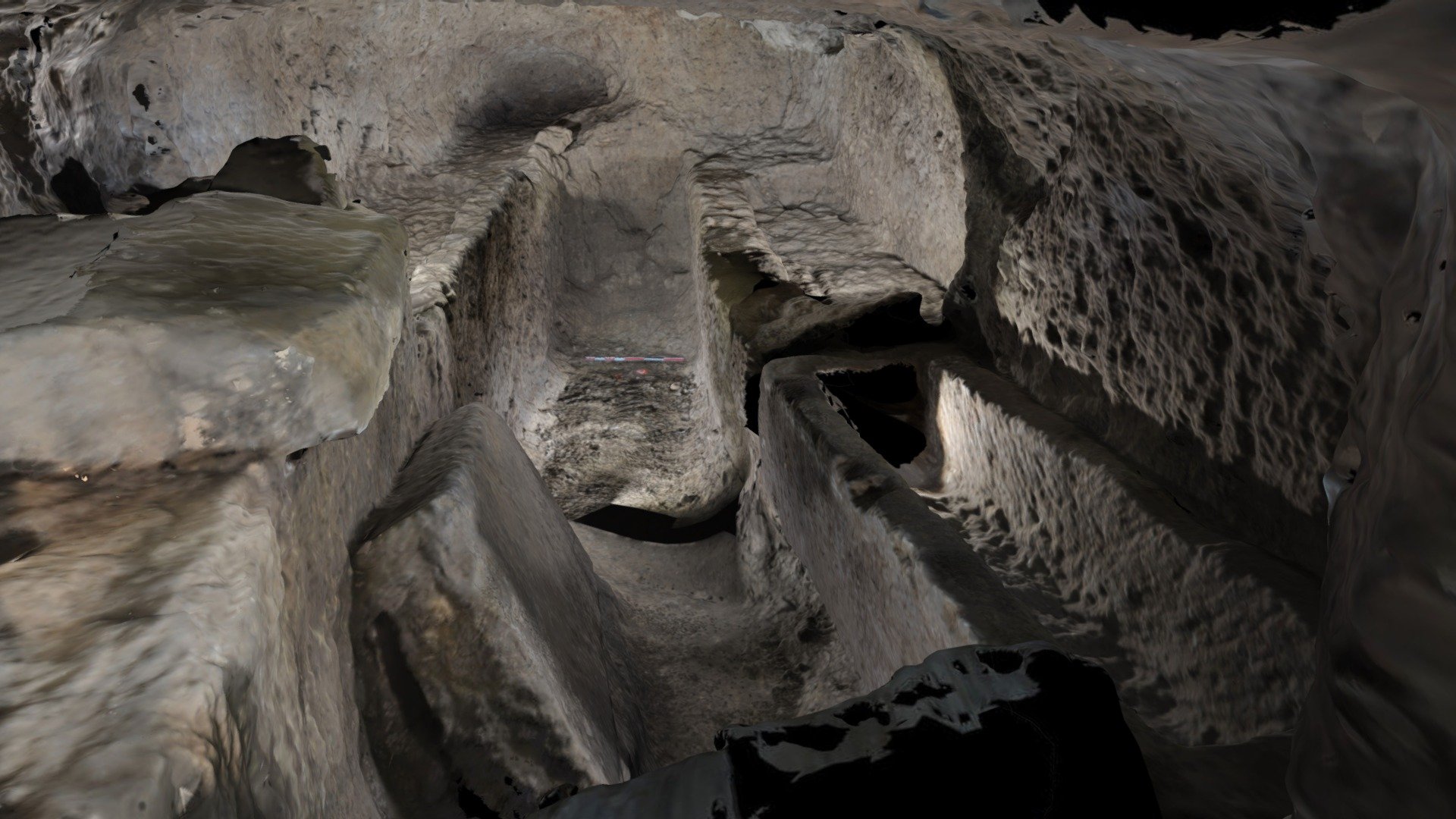 Nécropole de Norchia, Tombe 4 3D model by AOROC [7acfbd7] Sketchfab