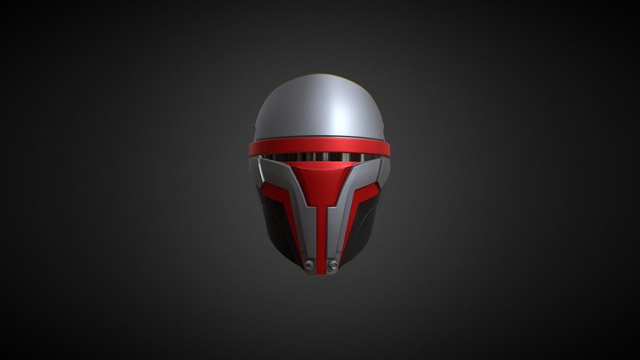 Darth Revan's Mask 3D Model
