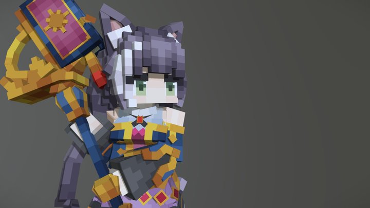 PrincessConnect! Re:Dive-Karyl 3D Model