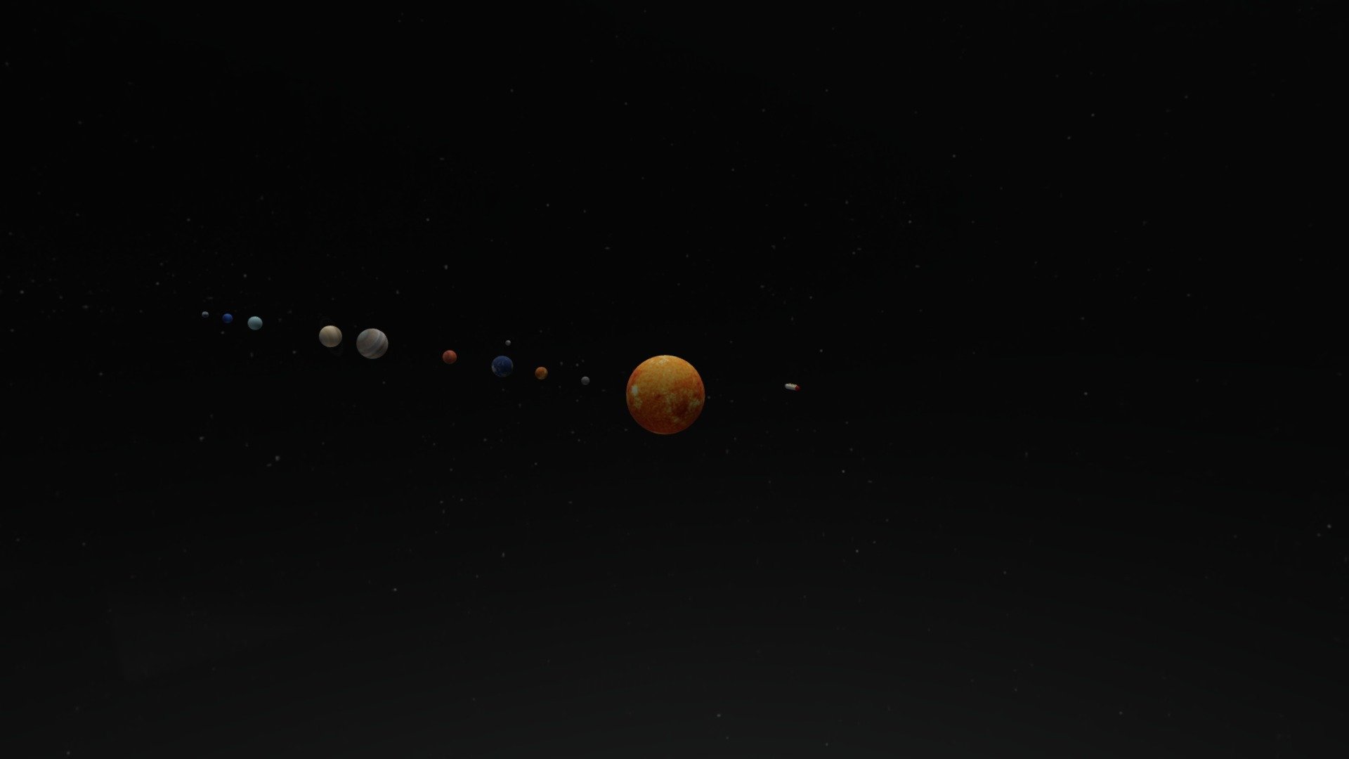 DeRitis--Solar System Model