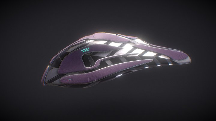 SPACESHIP UFO 1 3D Model