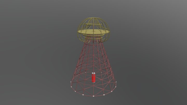 Tesla Tower 3D Model