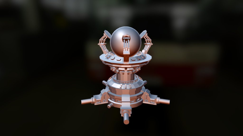 random sci fi structure I made