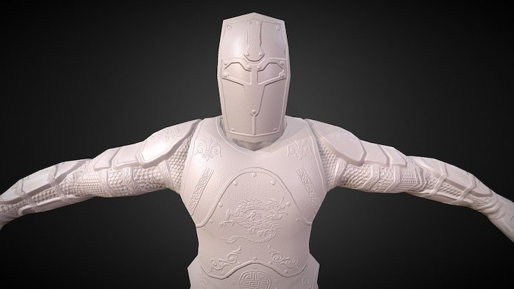 Chess "Gentleman" 3D Model