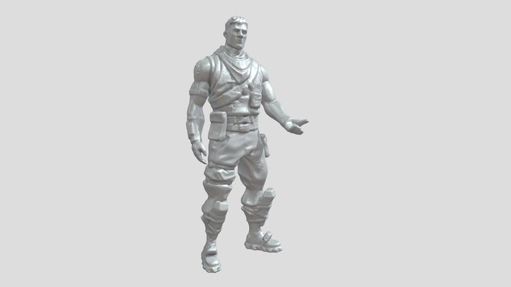 Fortnite Guy by Seal Lite 3D Model