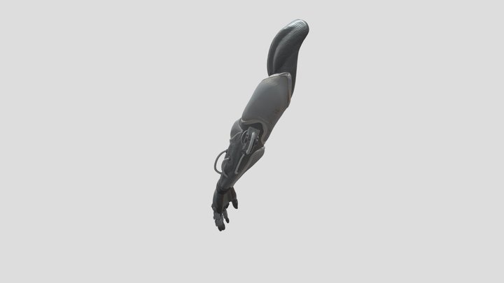 Cybernetic Arm 3D Model