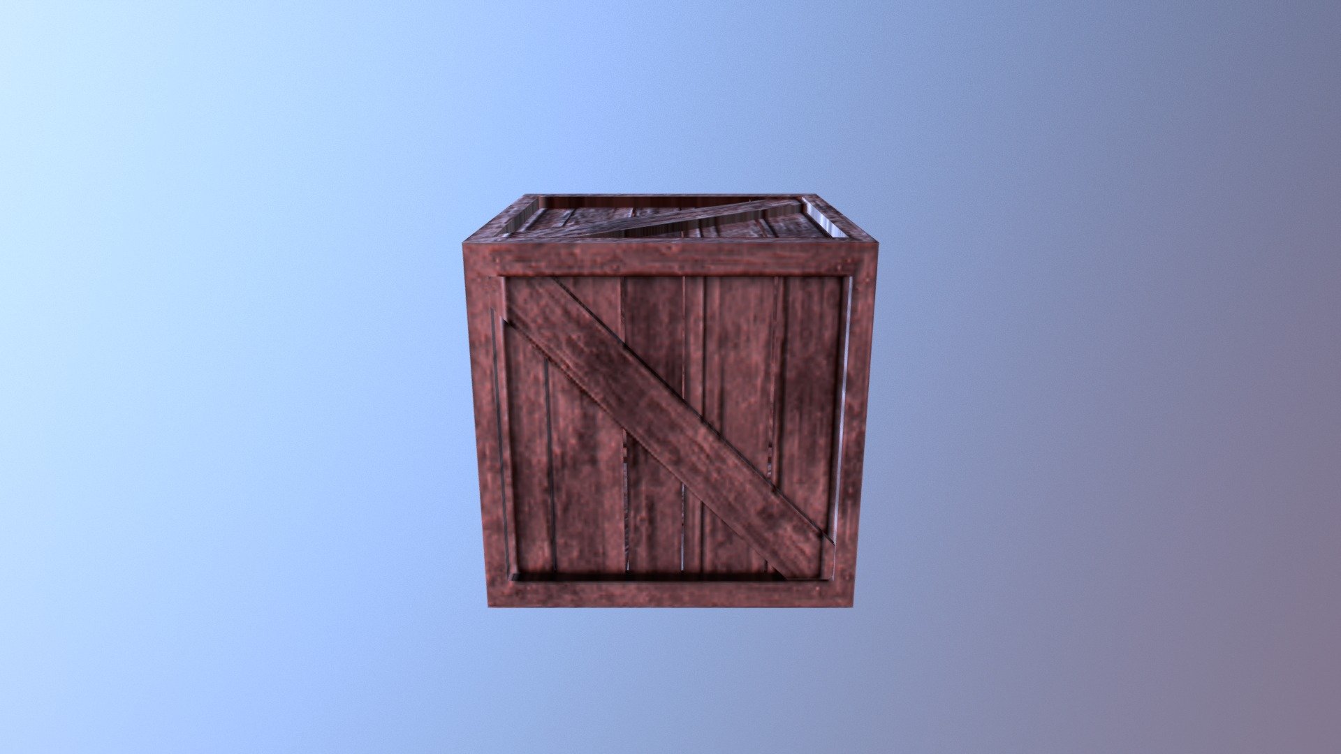 Crate (with textures) - 3D model by davidvertes [7ad667e] - Sketchfab