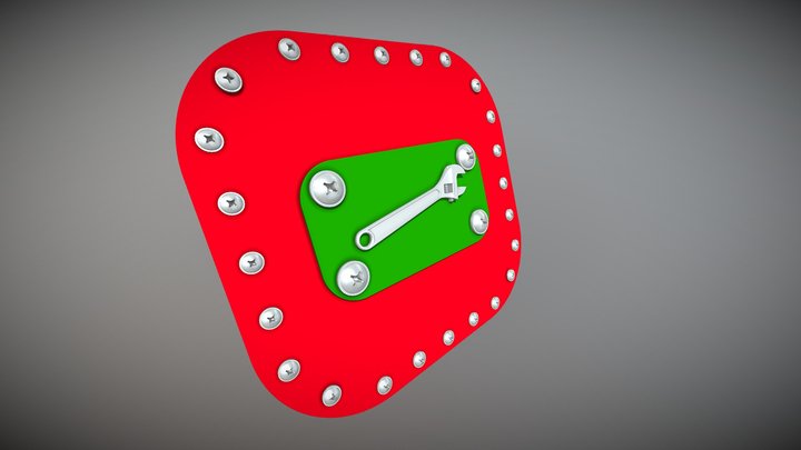 Plate 3D Model