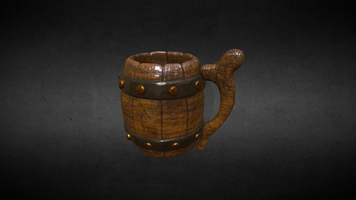 Tavern mug 3D Model