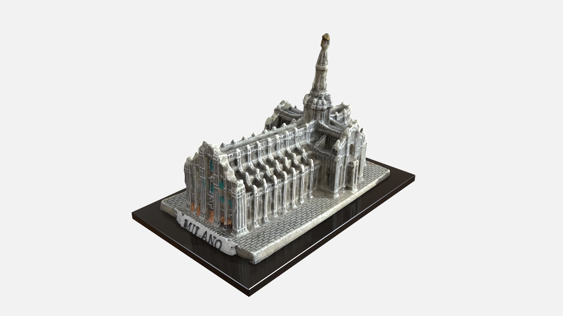 3D model Milano Souvenir Test - This is a 3D model of the Milano Souvenir Test. The 3D model is about a model of a building.