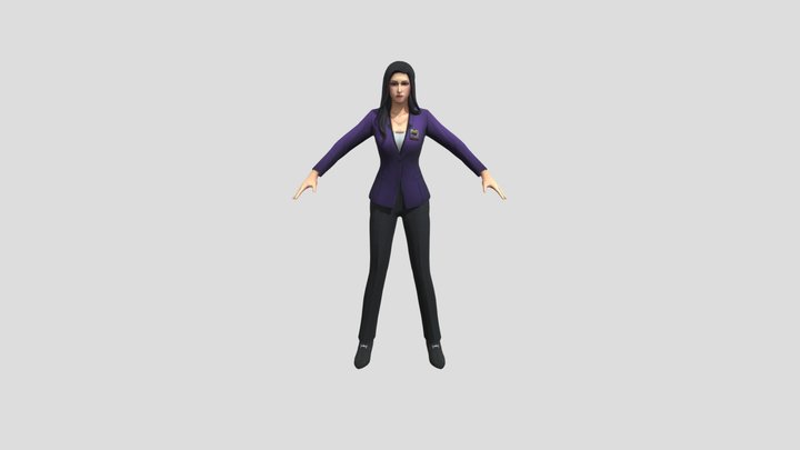 Lois Lane DC 3D Model