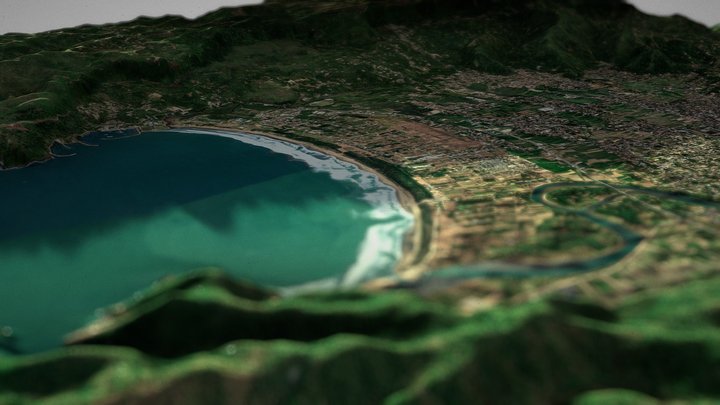 Pacitan 3D Model