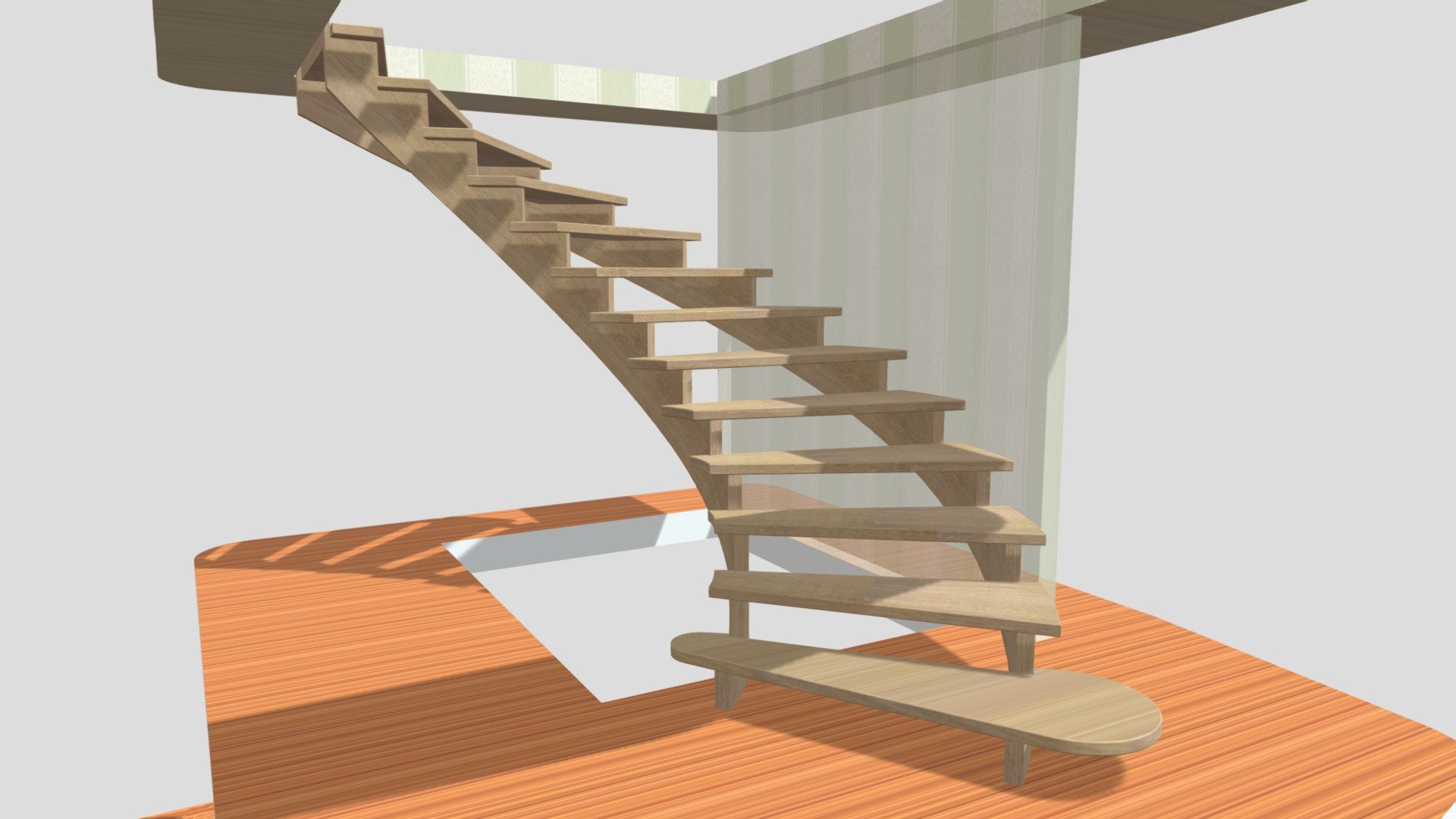 42 Lee ave NO Balustrade woth starting tread