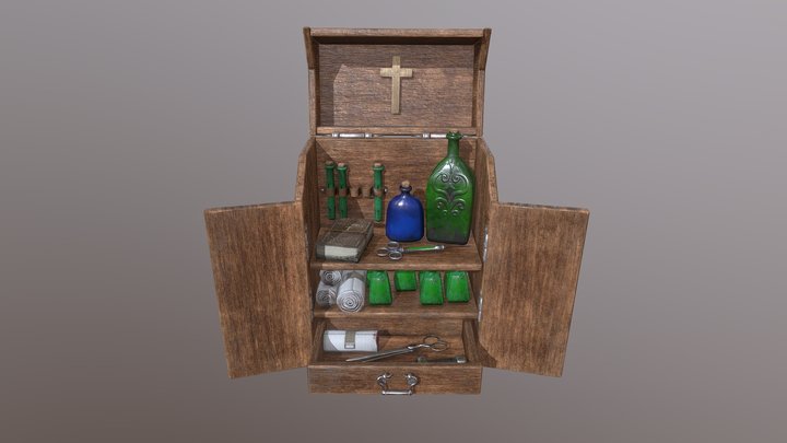 Cleric_chest 3D Model