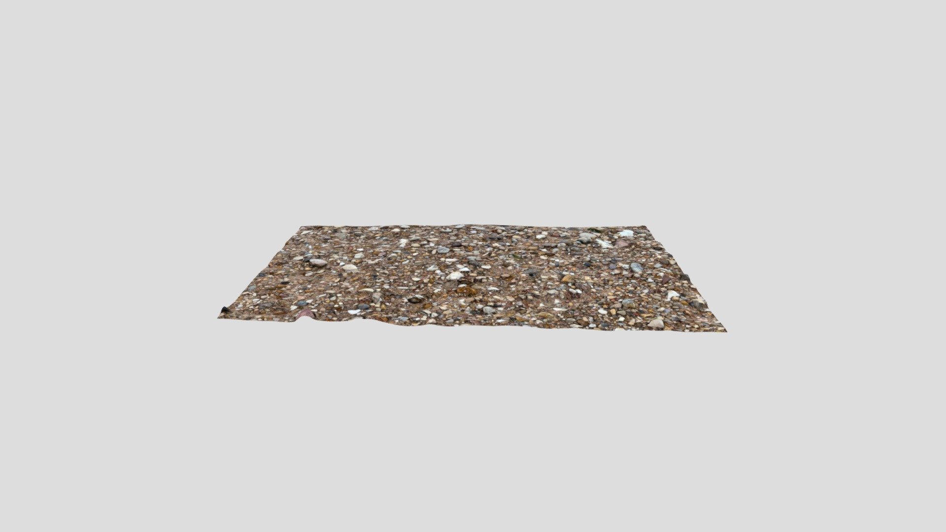 Gravel along the Colorado River, Austin, Texas