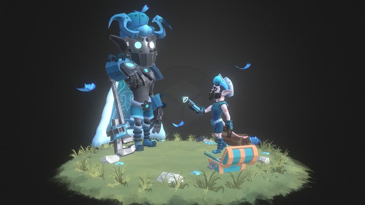 Mechanical and Robot 3D Model