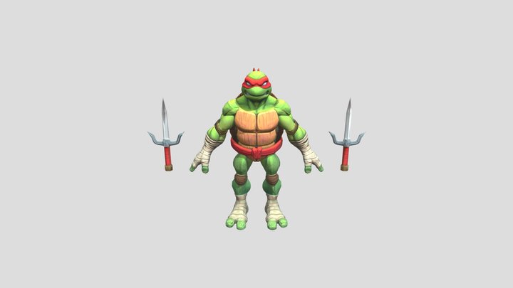 Raphael (TMNT: Splintered Fate) 3D Model