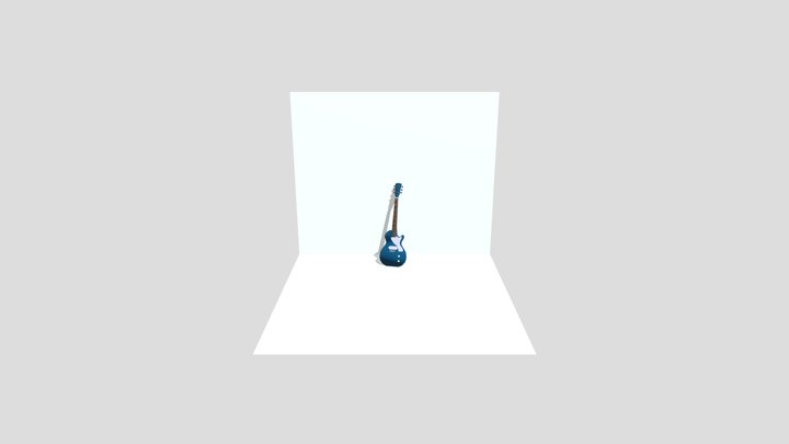 Awesome Guitar 3D Model