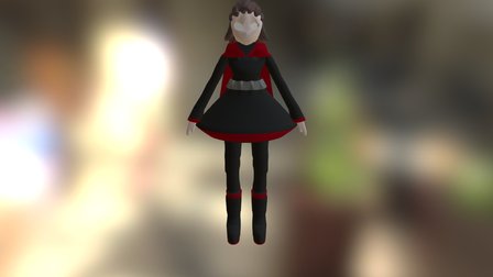 RWBY Ruby Rose (WIP) 3D Model