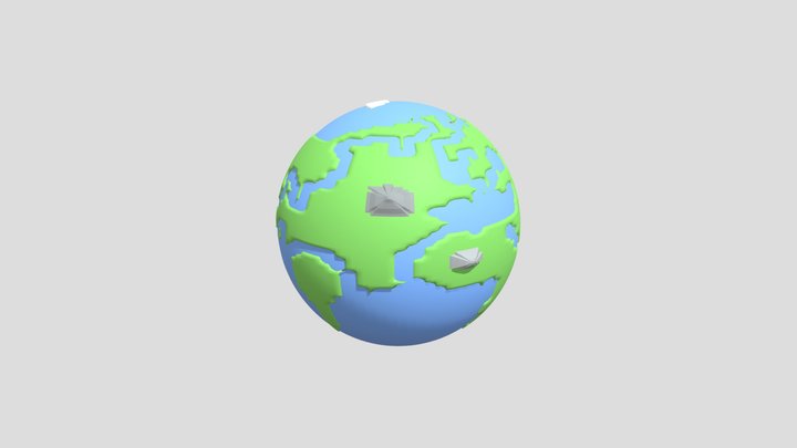 Earth 3D 3D Model