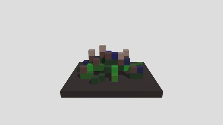Bramble - Voxel 32x32 – Modello 3D gratuito STL