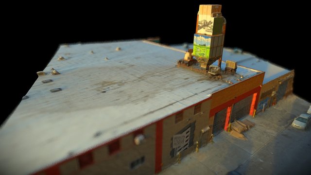 Meadow Street Tower, Brooklyn 3D Model