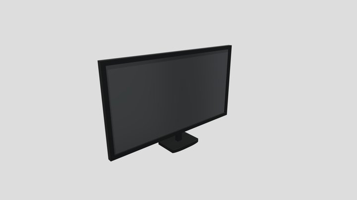 monitor 3D Model