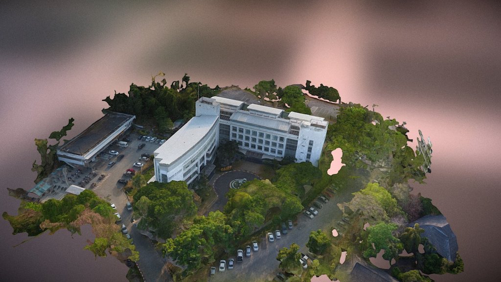 Camt Building ,Chiangmai Unversity - 3D model by SphereView360 Thailand ...