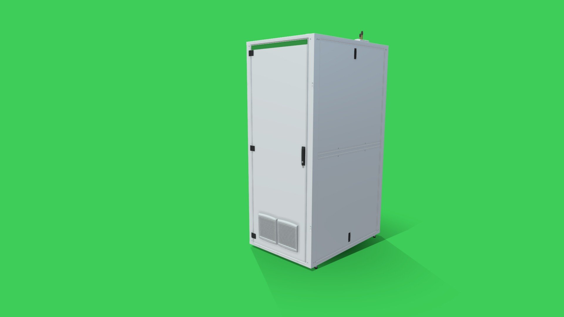 EcoStruxure Micro Data Center R-Series 42U - 3D model by Schneider ...