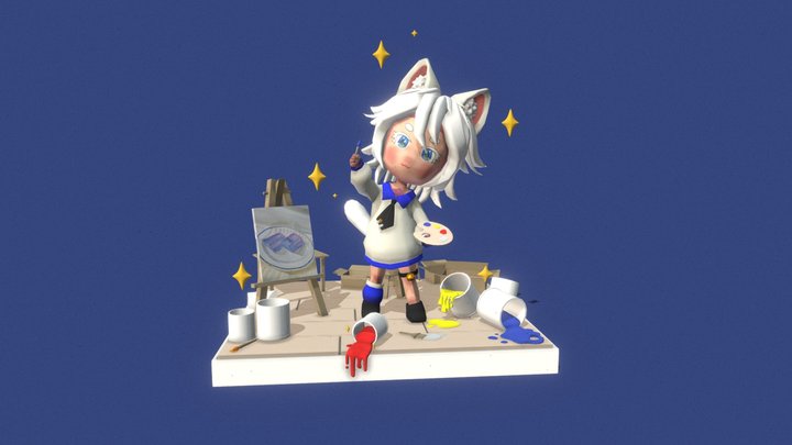 Cotty 3D Model