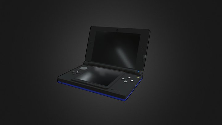 Nintendo 3DS XL 3D Model