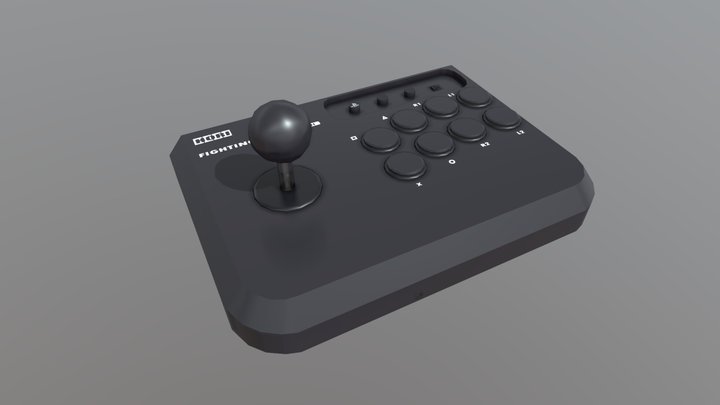 Fighting Stick Mini 3D Model