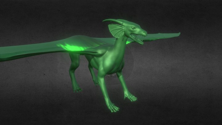 Dragon Frida test 3D Model