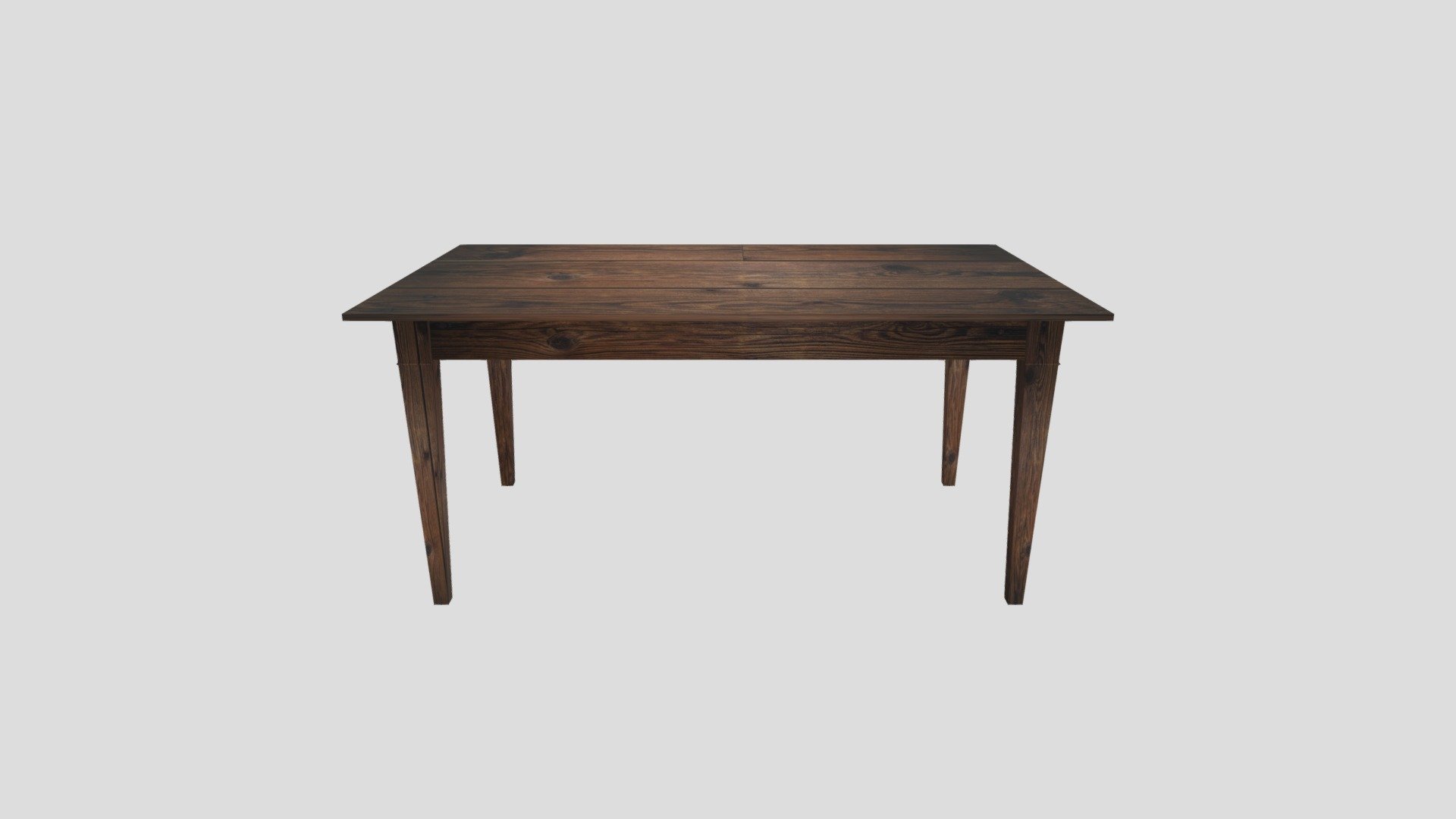 Classic Wooden Table 01 Download Free 3D model by Indika Thushara