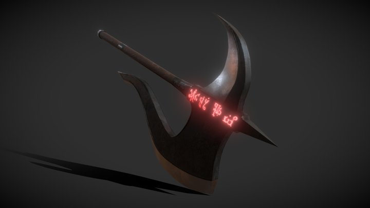 The Barbarian's Rage 3D Model
