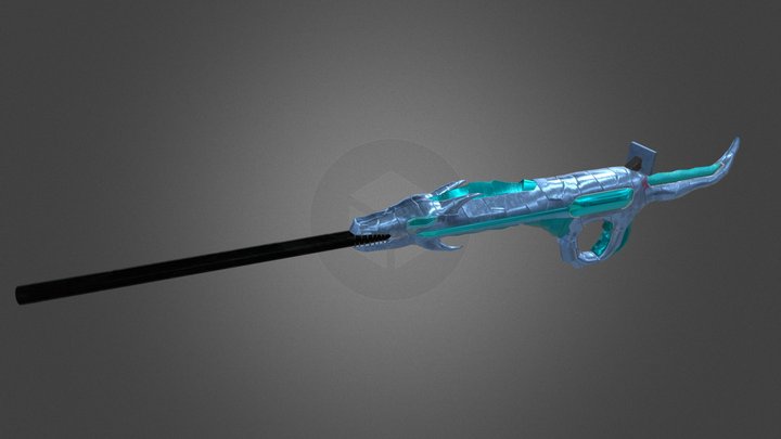 Dragon Sniper Rifle 3D Model