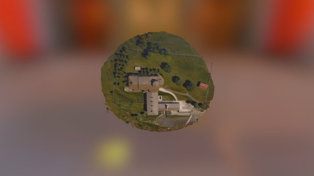 San miguel de Aralar 3D Model
