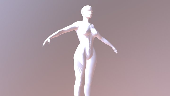 Female Sculpt 3D Model