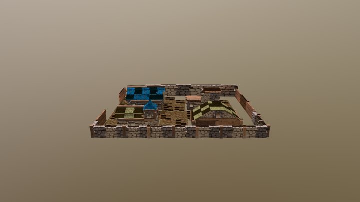 Medieval Modulal 3D Model