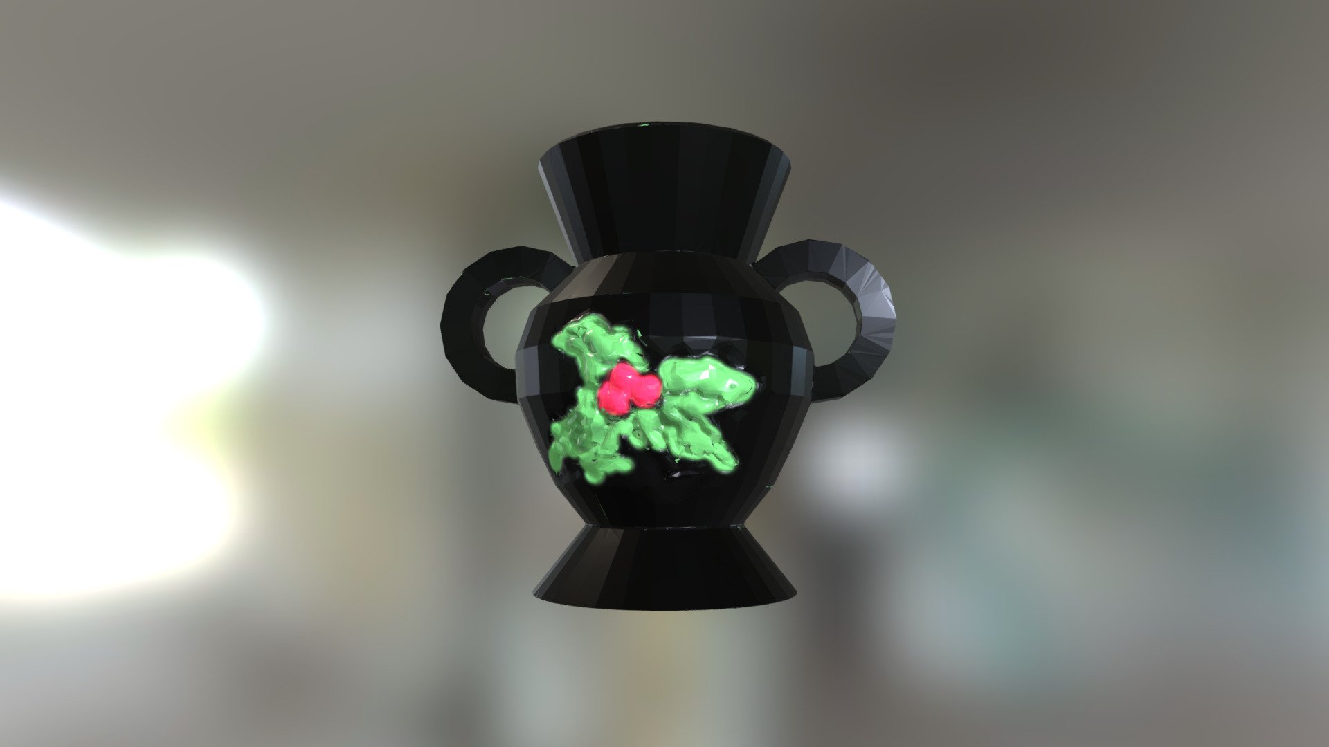 Vaso decorato