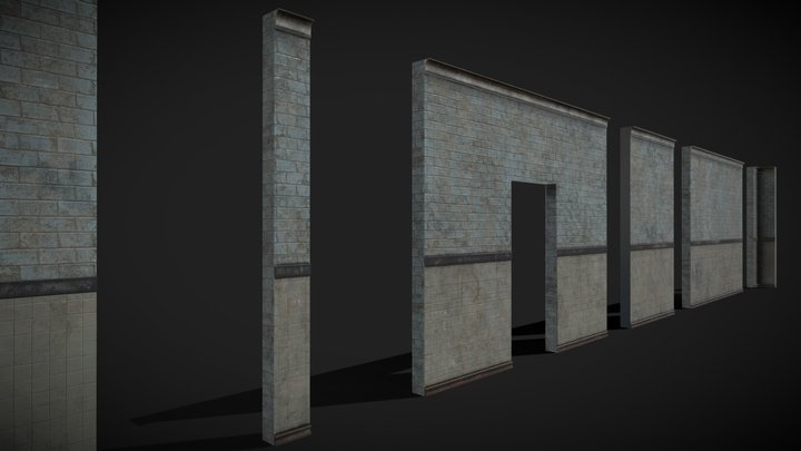 Wall Ready For Construction – Kostenloses 3D-Modell STL