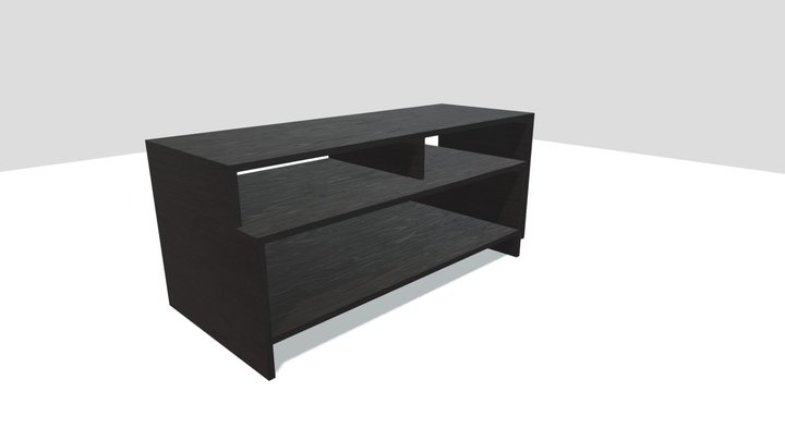 Wood cabinet no.1 3D Model