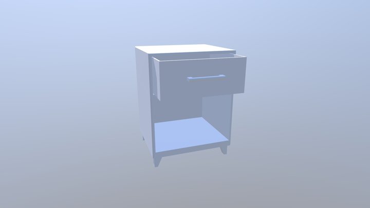 Mesa de canto / Corner table / Mesa de cabeceira 3D Model