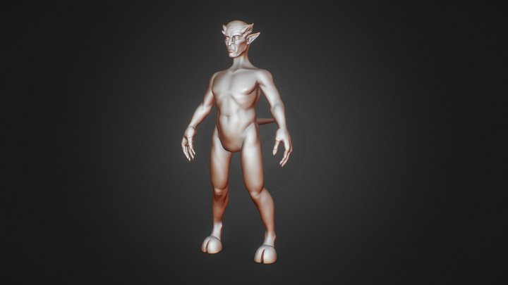 Boss - Character Model (Decimated) 3D Model