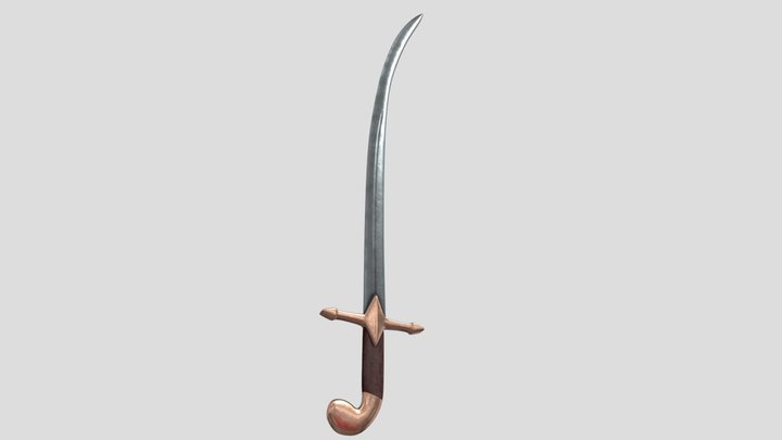 Shamshir 3D Model
