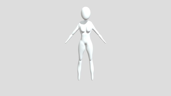Female Base Mesh Sculpt | Blender