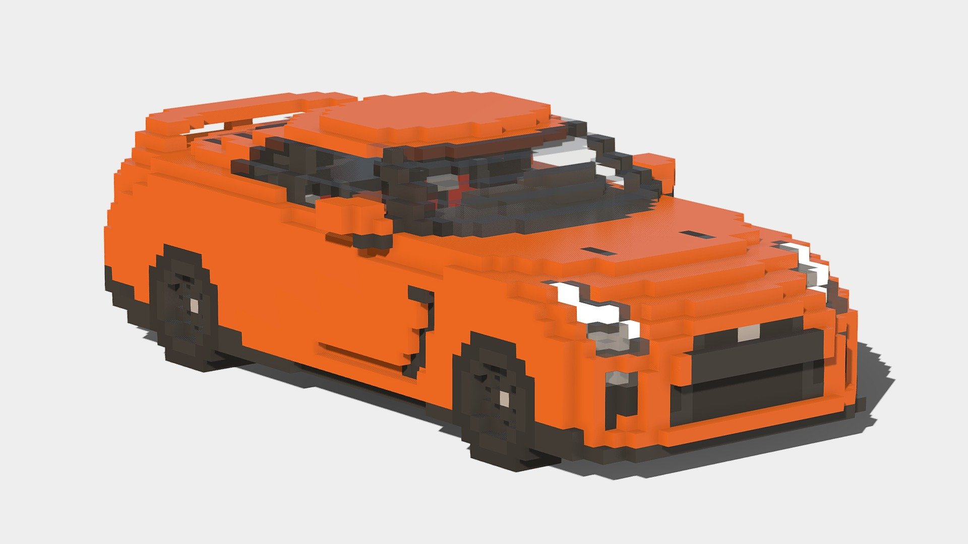 2017 Nissan GT-R R35 | Voxel - Buy Royalty Free 3D model by Fenrate ...