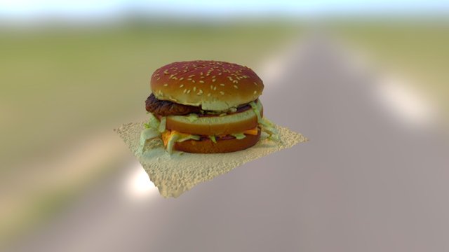 Big Mac 3D Model